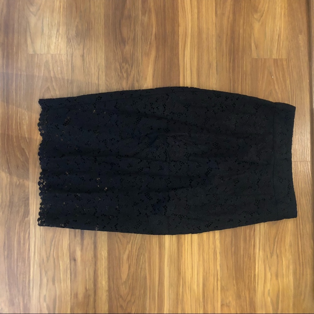 Lace Pencil Skirt